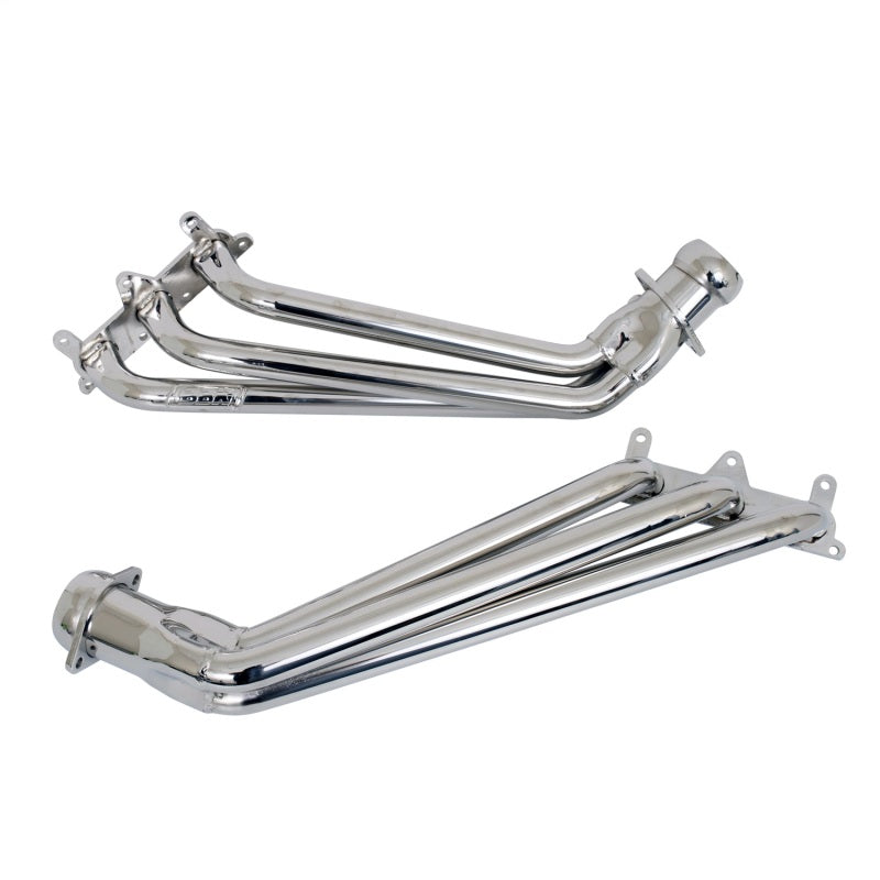 BBK  4041 Camaro V6 Long Tube Exhaust Headers With Converters - 1-5/8 Chrome