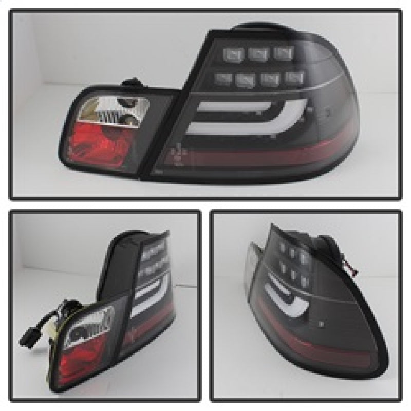 Spyder 5076564 fits BMW 04-06 E46 2Dr (Coupe ONLY No Conv.) Lgtbar Styl LED Tai