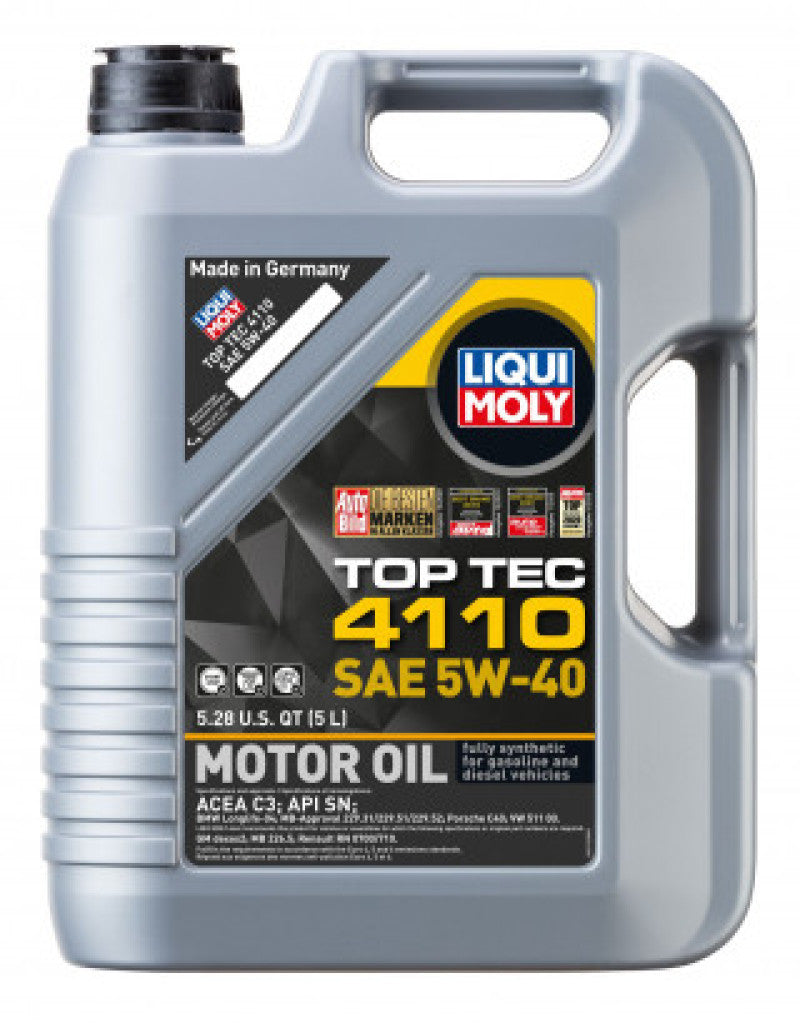 LIQUI MOLY 22122 5L Top Tec 4110 Motor Oil SAE 5W40