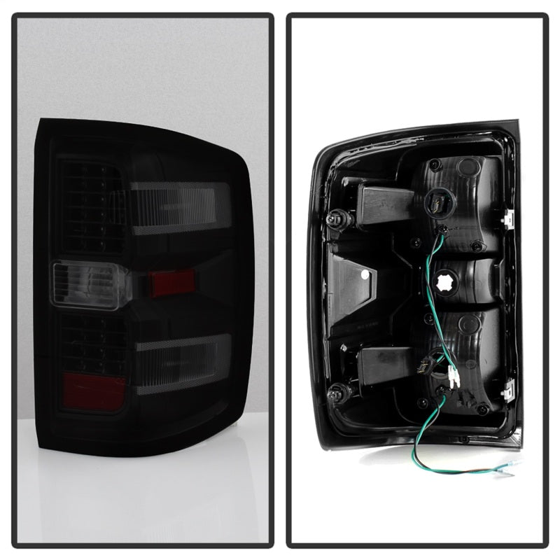 xTune 9036552 fits Chevy 1500 14-16 / Silverado 2500HD/3500HD LED Tail Lights -