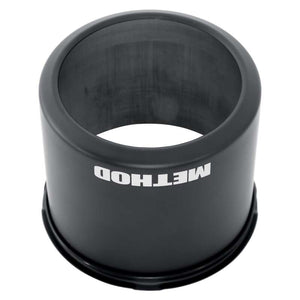 Method CP-OPEN140-110-B Center Cap 8 Lug Tall - Open Style Push Through - Black