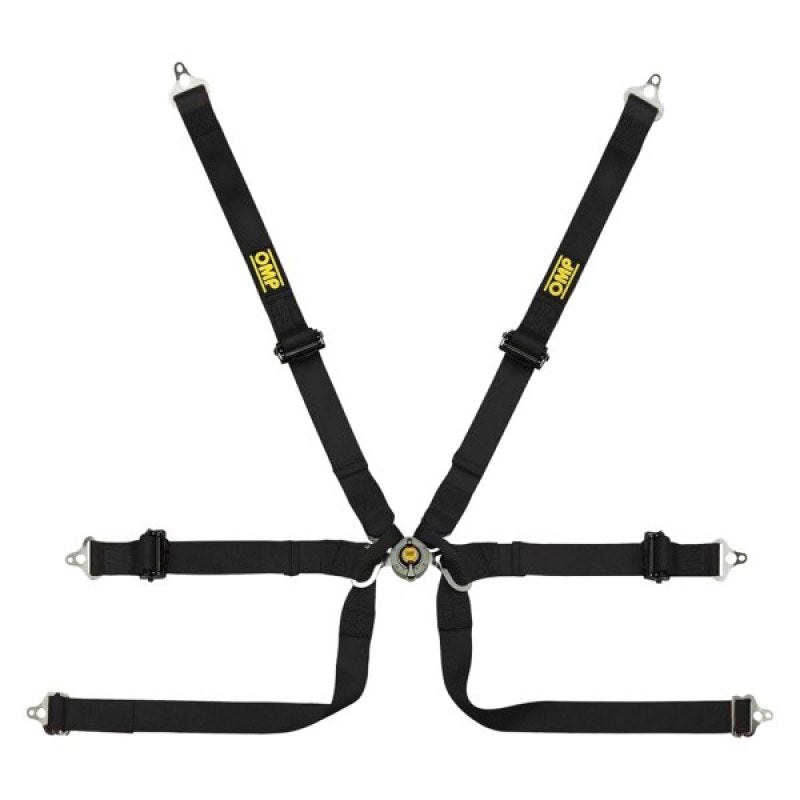 OMP DA0-0206-A01-071 Safety Harness Tecnica 2In Formula Black (Fia 8853-2016)