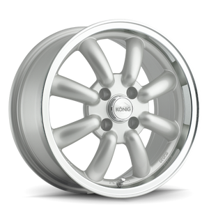 Konig RW7510040S Rewind 15x7 4x100 ET40 Silver