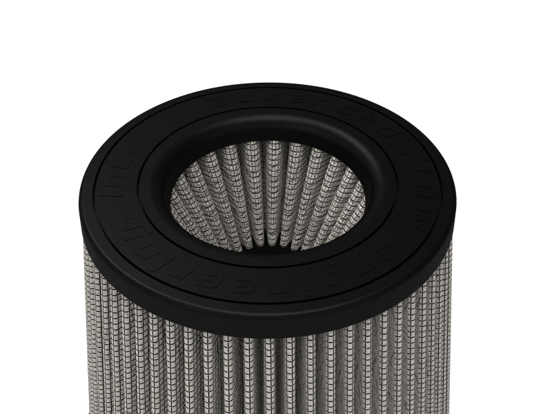 aFe Momentumint Rplcmnt Air Filter w/ Pro DRY S Media 3-1/8inF x 6inB x 4-1/2inT (Invert) x 6-1/4inH