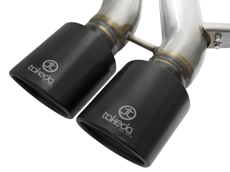 AFE 49-33083-B  3in SS Exhaust Cat-Back 13-16 fits Ford Focus ST 2.0L Black Tip