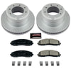 Power Stop CRK6407 13-22 fits Ford F-350 Super Duty Rear Z17 Coated Brake Kit
