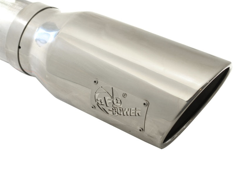 AFE 49-43054-P rce XP 5in DPF-Back Stainless Steel Exh Sys, polished tip,fits F