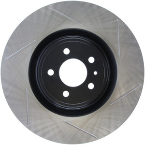 Stoptech 126.61106SL Premium High Carbon 13-14 Ford Mustang/Shelby GT500 Left Front Disc Slotted Brake Rotor