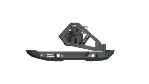 Road Armor 5183R1B-TC 18-20 fits Jeep Wrangler JL Stealth Rear Bumper Full Width w/Tire Carrier Assembly - Tex Blk