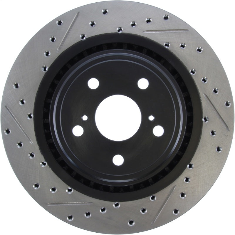 Stoptech 127.44158R Sport Drilled & Slotted Rotor - Front Right