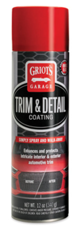 Griots Garage 10946 Trim & Detail Aerosol - 12oz