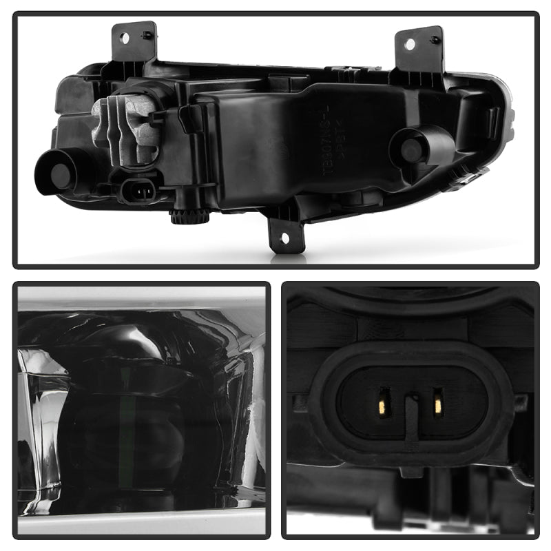 SPYDER 9052231 22-24 fits Nissan Frontier Full LED OEM Fog Lights w/Switch (FL-NF22-LED-C)