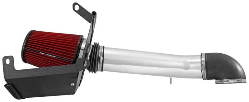 Spectre 9058 16-17 fits GM 2500HD/3500HD V8-6.0L F/I Air Intake Kit - Polished w/Red Filter