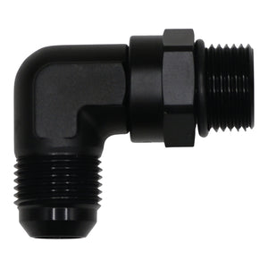DeatschWerks 6-02-0412-B 10AN ORB Male Swivel to 10AN Male Flare 90-Degree Fitt