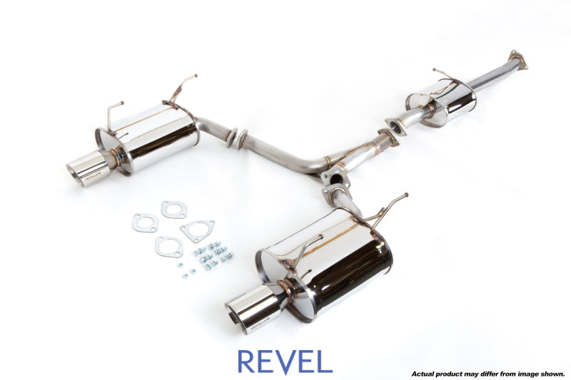 Revel T70040R Medallion Touring-S Catback Exhaust - Dual Muffler 00-05 fits Hond