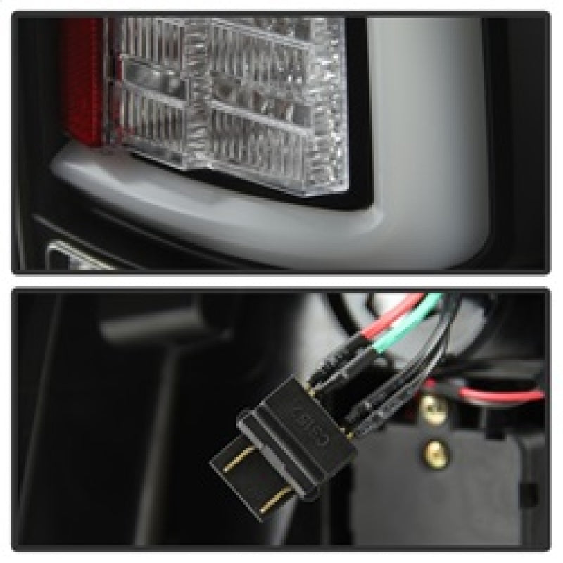 Spyder 5084026 fits Dodge 09-16 Ram 1500 Light Bar LED Tail Lights - Black ALT-