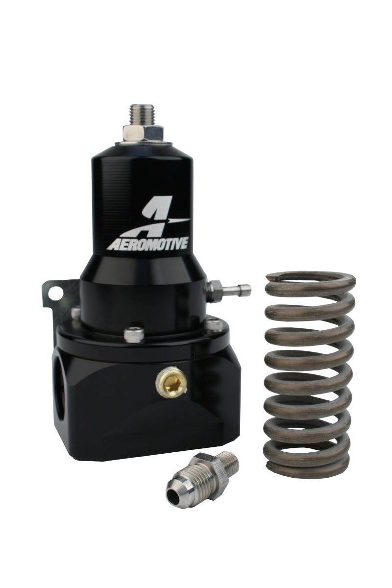 Aeromotive  13134 Regulator - 0 PSI - .313 Valve - 2x AN-10 Inlets / AN-10 Bypas