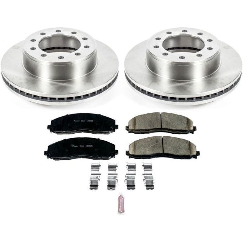 Power Stop KOE8029 2016 fits Ford F-350 Super Duty Front Autospecialty Brake Kit