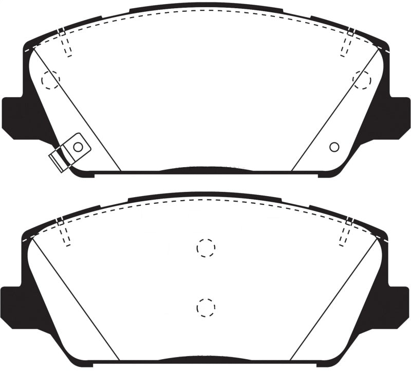 EBC DP23082 2017+ fits Kia Cadenza 3.3L Greenstuff Front Brake Pads