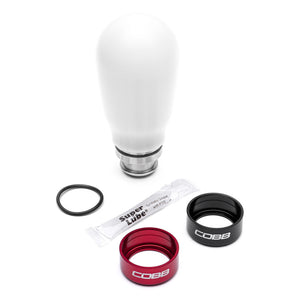 COBB 211370-W fits Subaru 5-Speed COBB Teardrop Weighted Knob - White