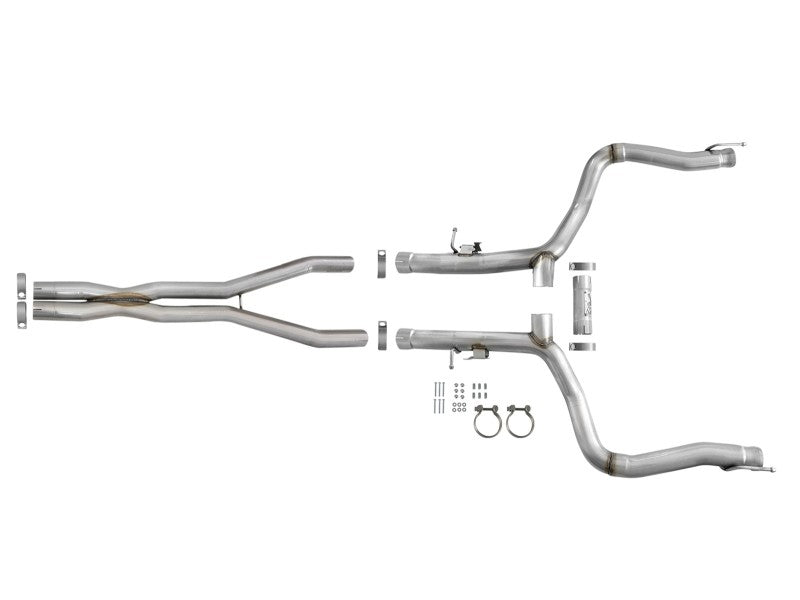 AFE 49-32070NM orce-Xp 3in 304 SS Cat-Back Exhaust 15-20 fits Dodge Charger Hel