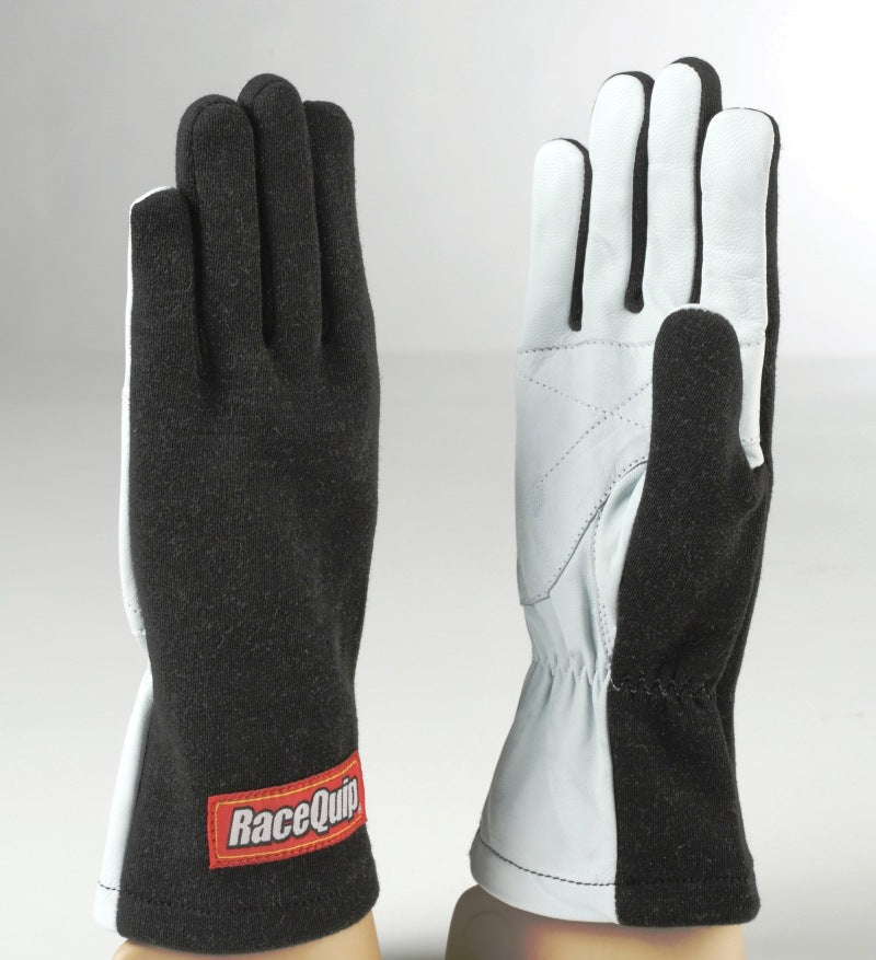 Racequip 350002 Black Basic Race Glove - Small