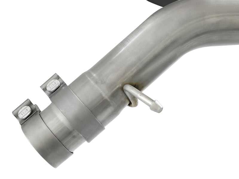 AFE 49-33104-C  3in 304 SS Axle-Back Exhaust System w/ Carbon Fiber Tips 16-18