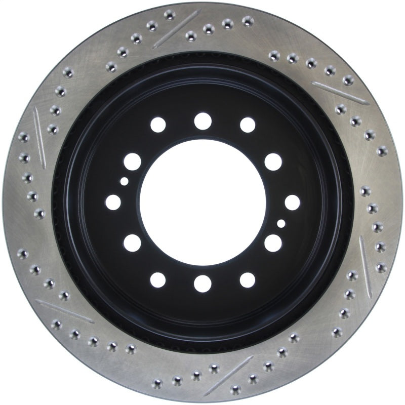 Stoptech 127.44175L Slotted & Drilled Sport Brake Rotor