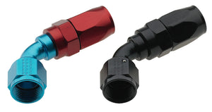 Fragola 226004 -4AN x 60 Degree Pro-Flow Hose End - Blue/Red