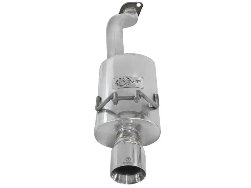 AFE 49-36610  Exhaust 2.5in Dia 304SS Axle-Back w/Polished Tip 06-11 fits Honda