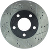 Stoptech 127.61041L 94-04 Ford Mustang (exc Cobra & Bullitt) Front Left Slotted & Drilled Rotor