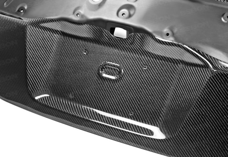 Seibon TL1213HDCV2D fits Honda 12-13 Civic 2dr OEM-Style Carbon fiber Trunk Lid