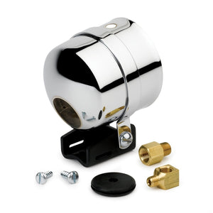AutoMeter 5201 Autometer 2-5/8in Pedestal Mount w/ Chrome Cup for Liquid Filled Mechanical Gauge