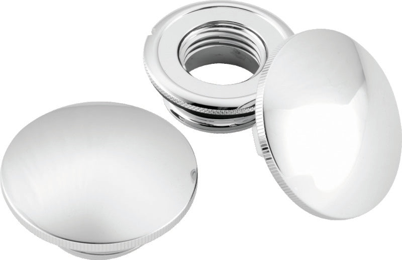 Bikers Choice 482432 82-Up Chrome Slim Gas Cap Set Screw In