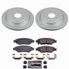 Power Stop 08-14 Cadillac CTS Rear Z23 Coated Brake Kit