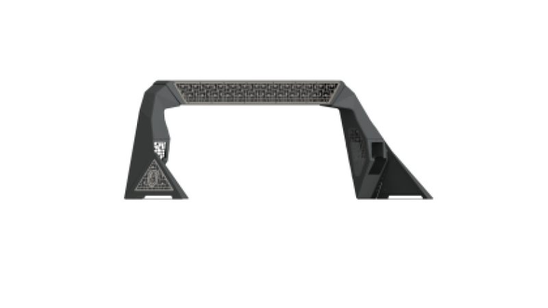 Road Armor 6992DHRP 99-20 fits Ford F-250 iD Headache Rack w/Bedrail Pods / Dual Cube - Raw