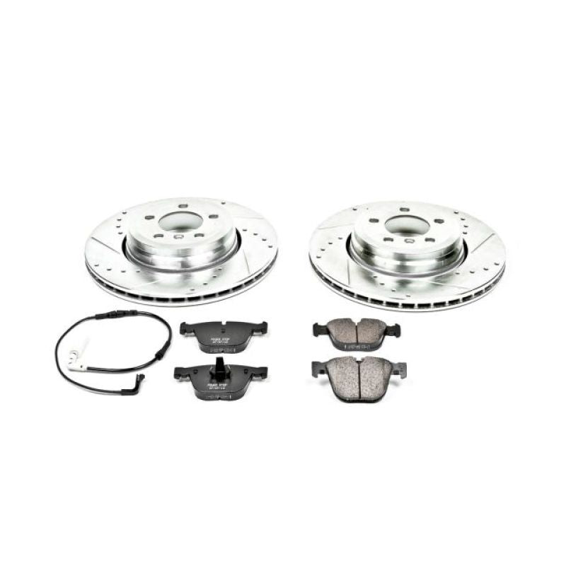 PowerStop K2086 fits BMW 02-05 745i Rear Z23 Evolution Sport Brake Kit