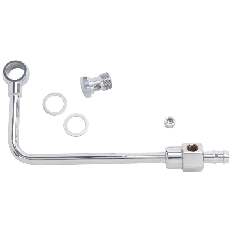 Edelbrock 8126 Fuel Line for Edelbrock Carburetors 3/8In Barb Inlet
