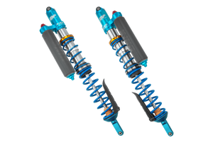 King Shocks 33700-332A King Can Am Maverick R 3.0 Rear Coilover w/ Adj&Finned Res. Mid-Port Swivel