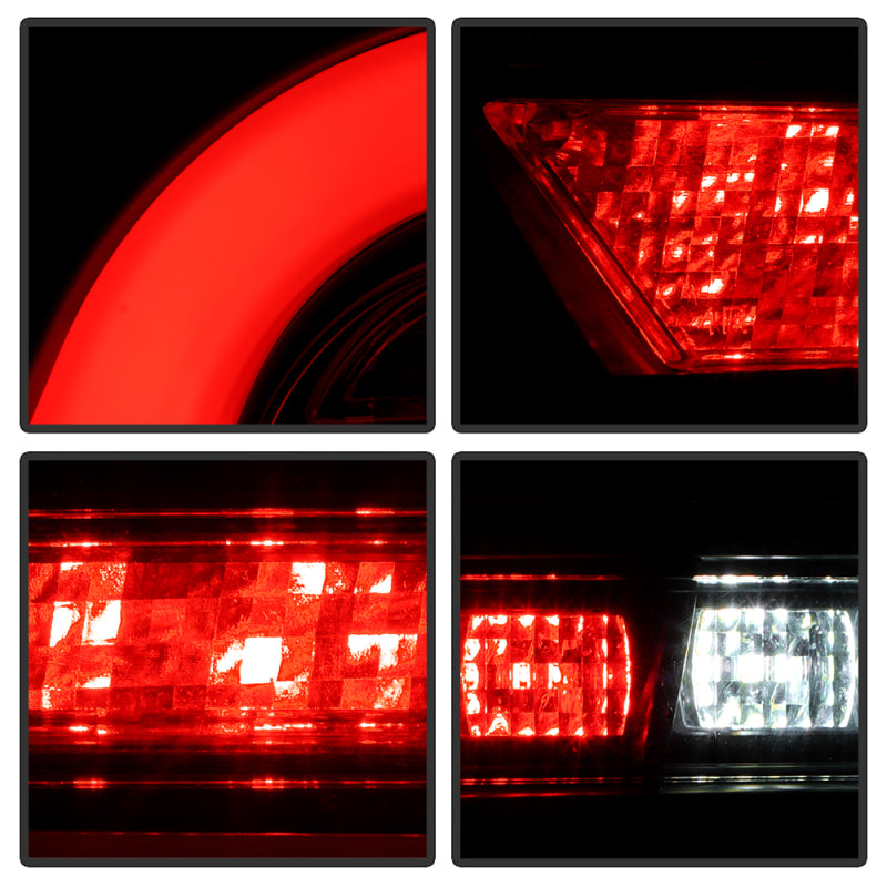 Spyder 5089076 03-08 fits Audi A3 Full LED Tail Lights - Black (ALT-YD-AA303-LE