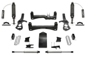 Fabtech K1176DL 19-21 fits GM K1500 P/U Diesel 6in Perf Sys w/Dl 2.5 Resi&2.25