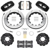 Wilwood 95-98 Nissan Skyline Aerolite 6R Front BBK w/ 14in Slotted Rotors & Flexlines - Black