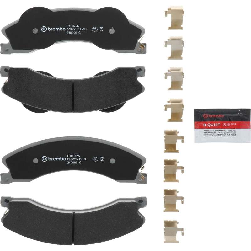 Brembo OE P10072N 09 17 fits Chevrolet Silverado 2500 HD/fits GMC Sierra 2500 HD
