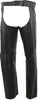 Kuryakyn 094419 Kuryakyn Leather By River Road Plains Leather Chaps Black - Medium
