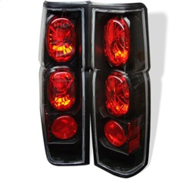 Spyder 5006875 fits Nissan 86-97 Hardbody Euro Style Tail Lights Black ALT-YD-N