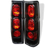 Spyder 5006875 fits Nissan 86-97 Hardbody Euro Style Tail Lights Black ALT-YD-N