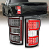 ANZO 321340 fits Ford 18-19 F-150 LED Taillights Chrome