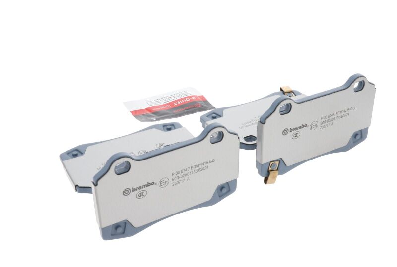 Brembo OE P30074E 12-21 fits Tesla S/16-21 X EVPad BrakePad