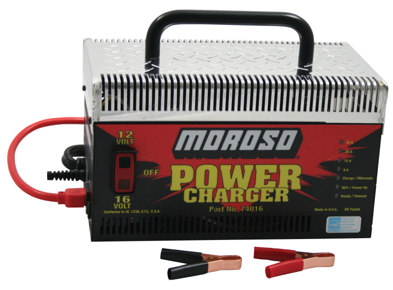 Moroso 74016 Battery Charger - 12/16 Volt 30A