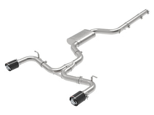 AFE 49-36418-C orce-Xp 3 IN to 2-1/2 IN Stainless Steel Cat-Back Exhaust Carbon